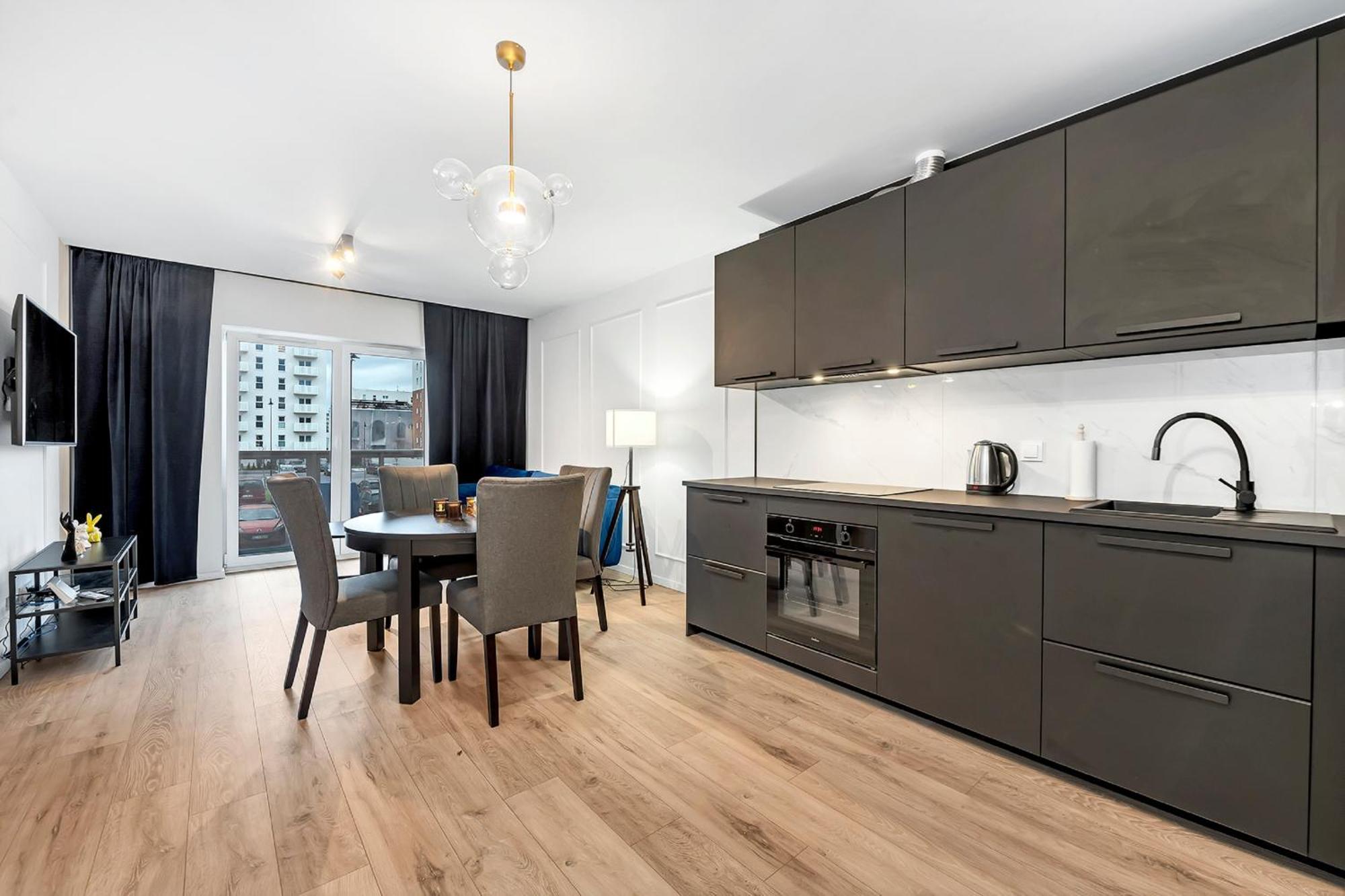 Appartement Lumina Bright Apart Park Stefana Skrzywana à Łódź Extérieur photo
