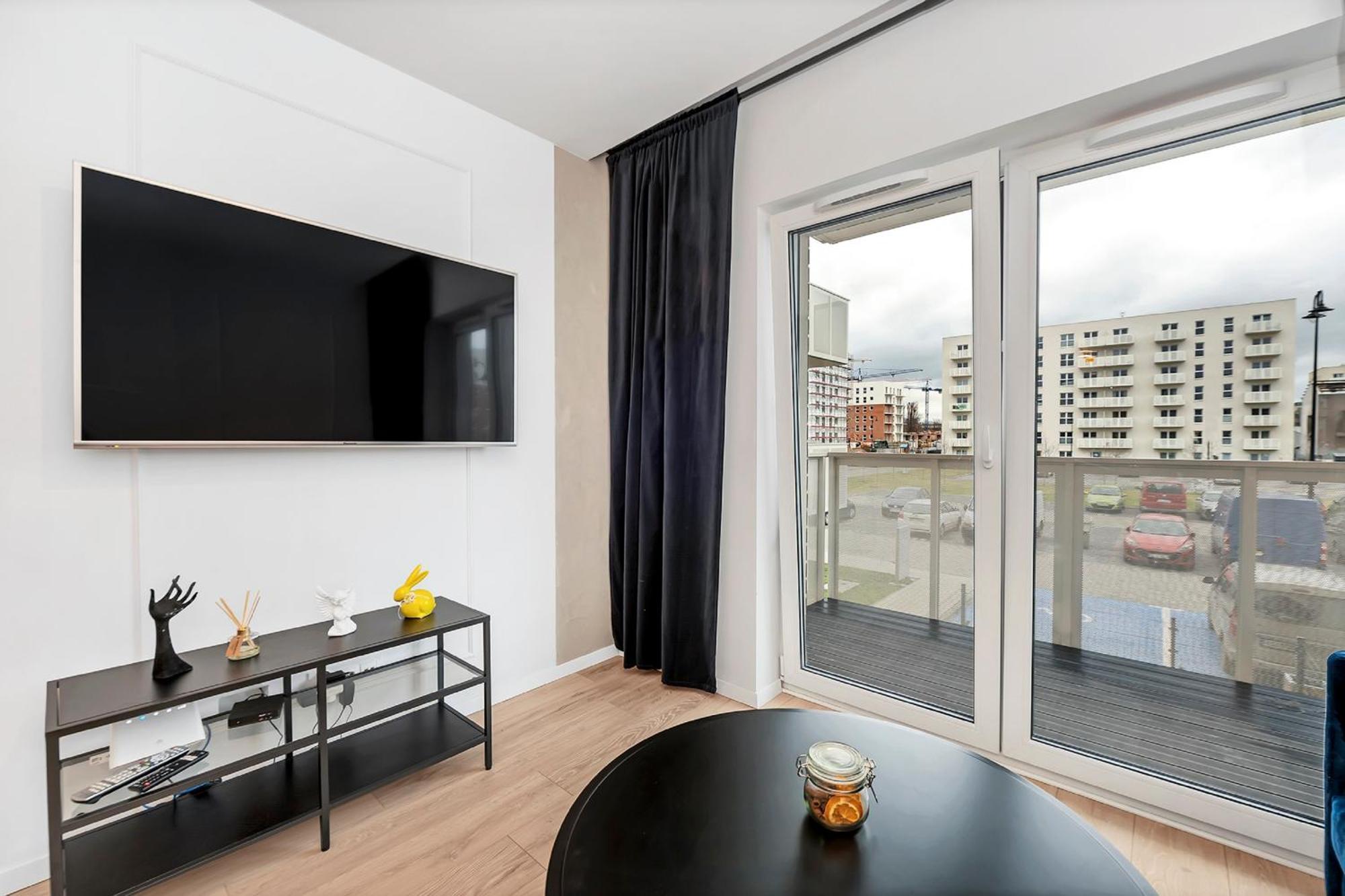Appartement Lumina Bright Apart Park Stefana Skrzywana à Łódź Extérieur photo
